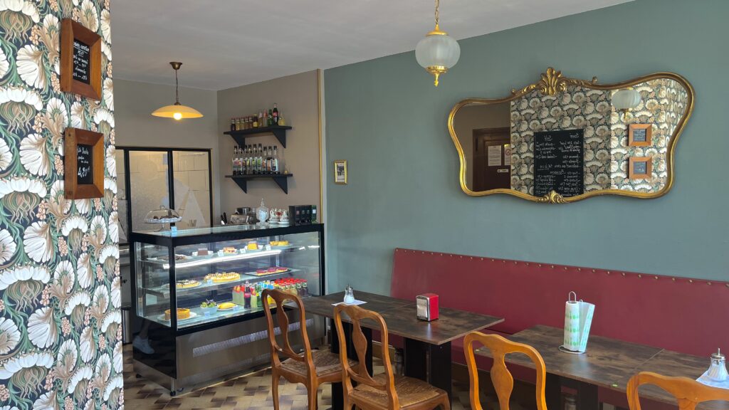 Intérieur du Café Claudette